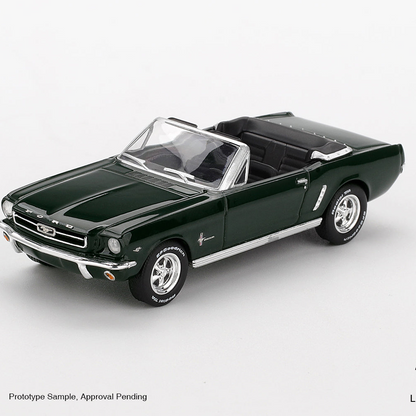 Mini GT 1166 -  Ford Mustang - Ford Mustang Convertible 1964 (Highland Green) - Scale 1:64