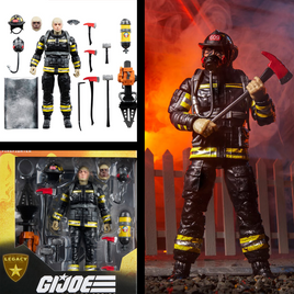 G.I. Joe Classifieds - Search and Rescue Firefighter (Deluxe Accessories)