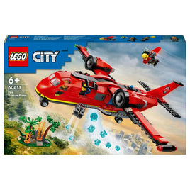 LEGO City Fire Rescue Plane 60413 Building Toy Set - 478 Pieces