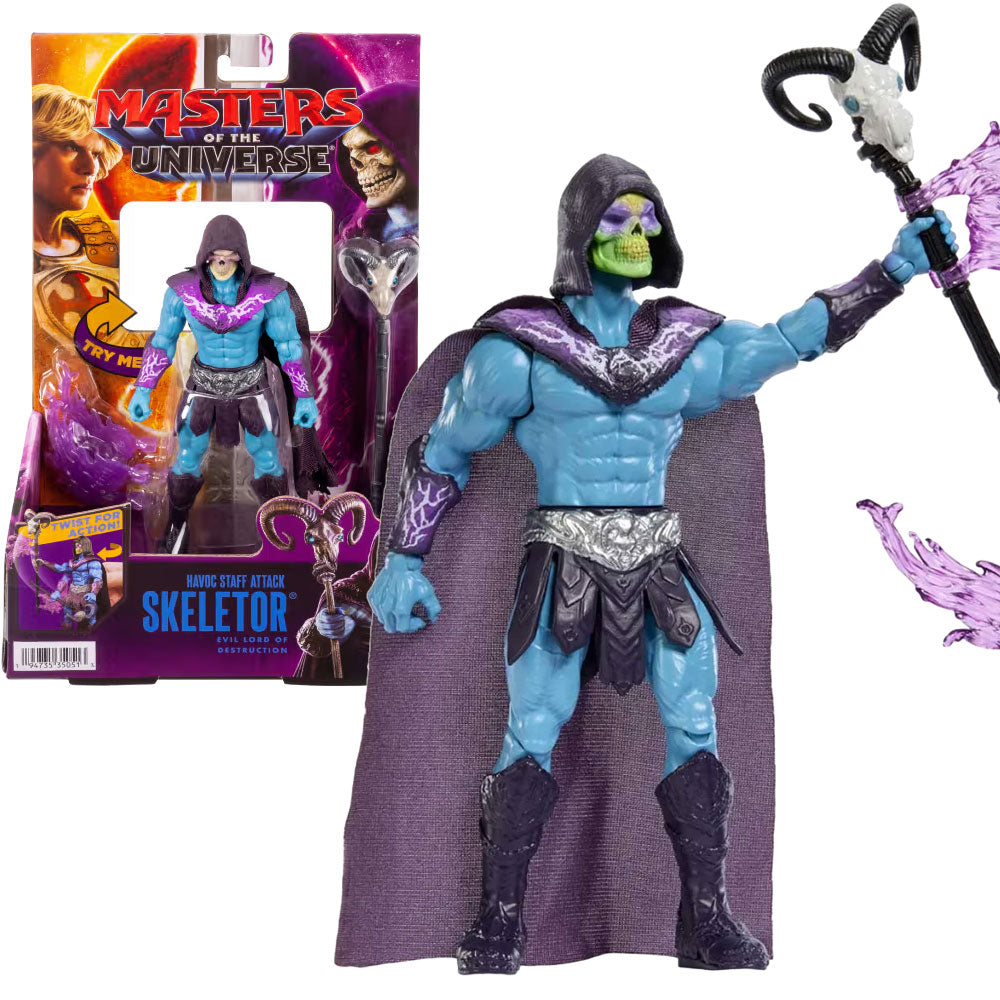 Motu First Ones - Skeletor Havok Staff Attack