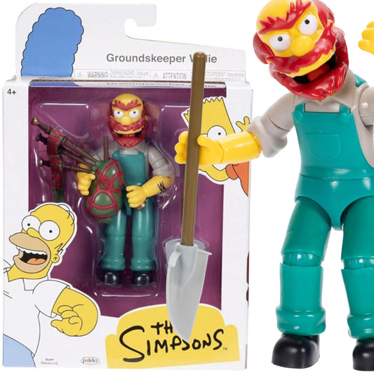 The Simpsons -  Willie the Groundskeeper with Bagpipe (13cm)