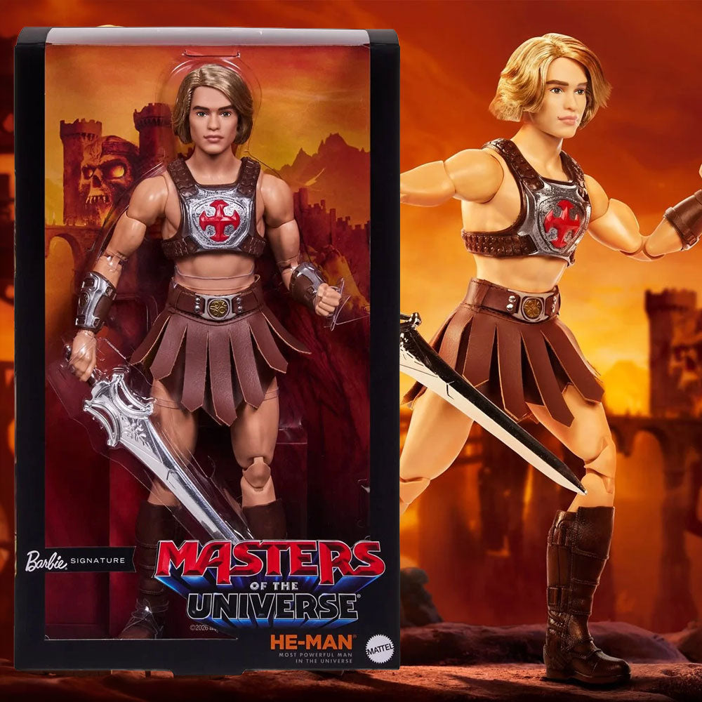 Masters of the Universe - Barbie He-Man Doll (US imported version)