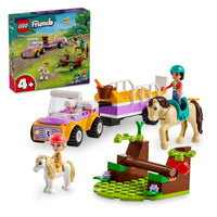 LEGO Friends Horse and Pony Trailer 42634 Building Toy Cars (105 Pieces)