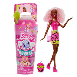 Barbie Pop Reveal Boba Bubble Tea Series - Berry Bliss (Pink)