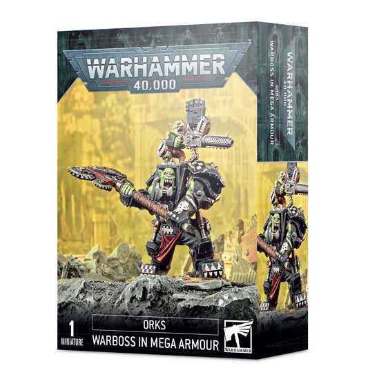 Warhammer 40K: Orks: Ork Warboss in Mega Armour