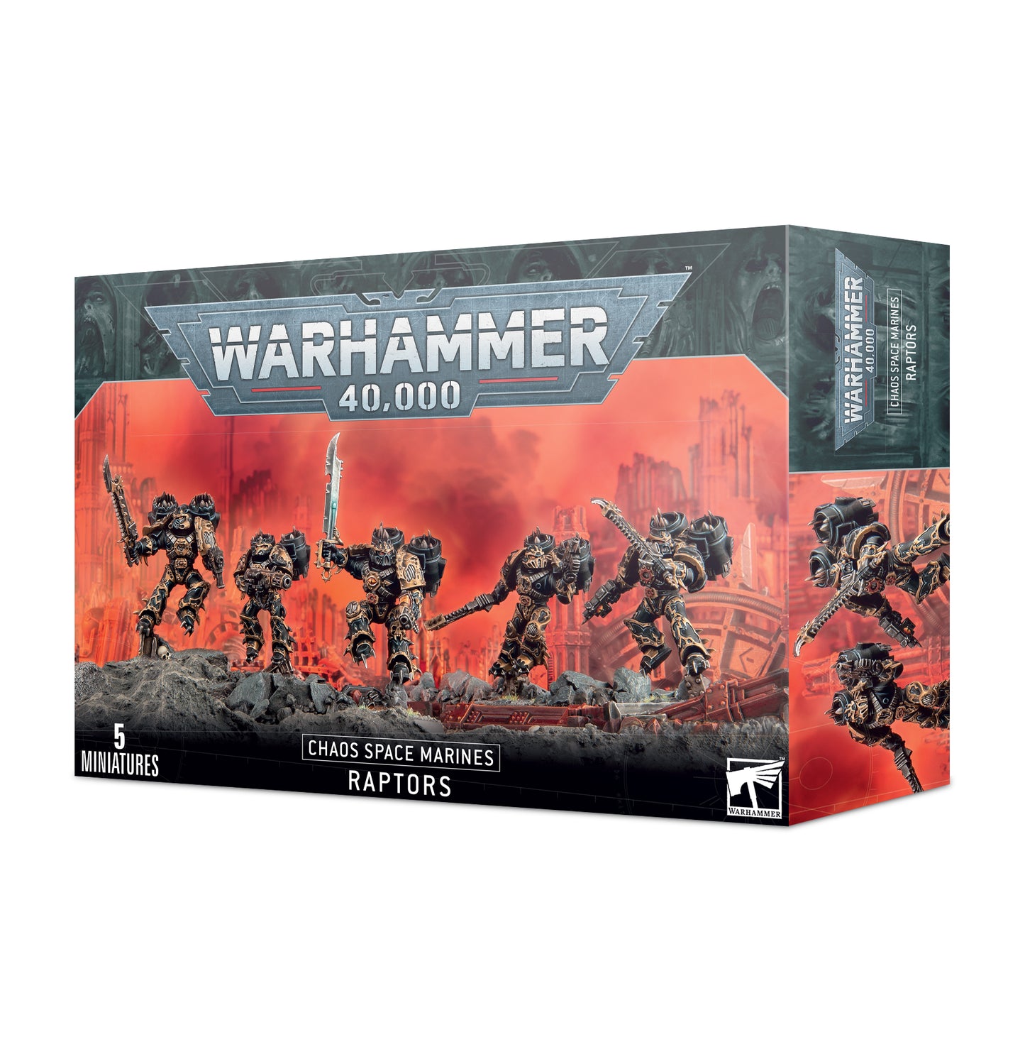 Chaos Space Marines - Raptors Miniatures