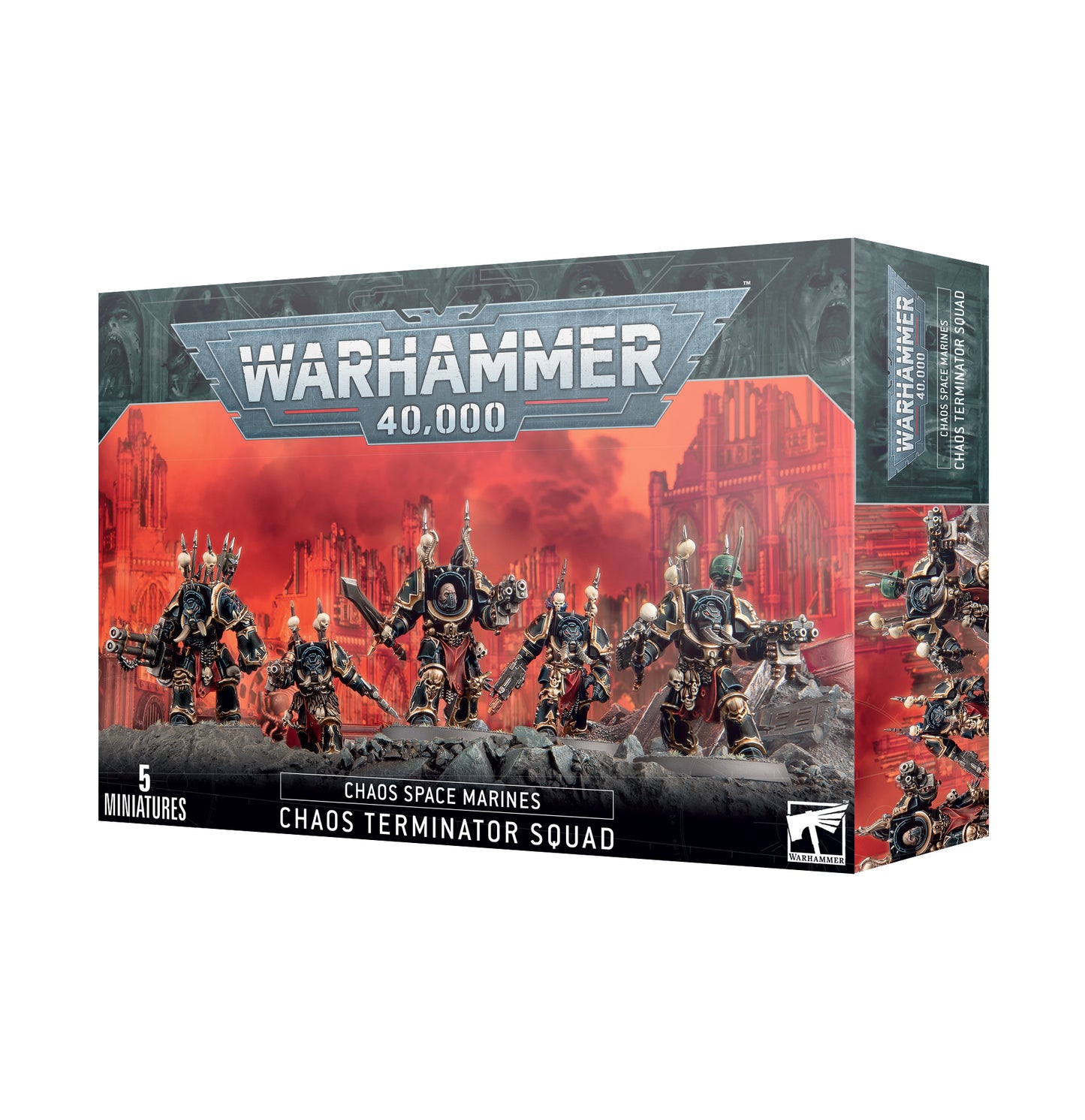 Chaos Space Marines  - Terminators Miniatures