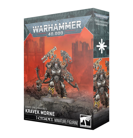 Warhammer 40k - CHAOS SPACE MARINES: KRAVEK MORNE