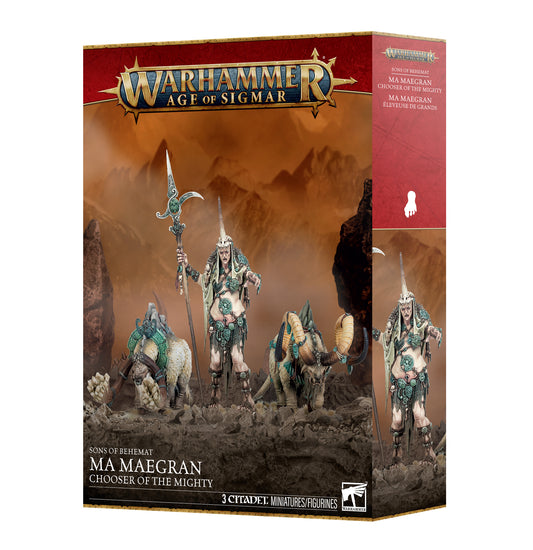 Warhammer: Age Of Sigmar - Sons Of Behemat Ma Maegran: Choose Of The Mighty