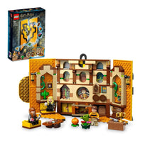LEGO Harry Potter Hufflepuff House Banner 76412 Building Toy Set (313 Pieces) - RETIRED (2023)