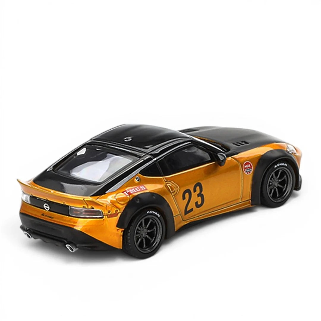 Mini GT 1169 -  Nissan - Nissan Z LB NATION WORKS LB Gold - Scale 1:64