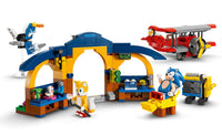 LEGO Sonic the Hedgehog Tails’ Workshop and Tornado Plane 76991 Building Toy Set (376 Pieces)