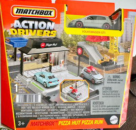 Matchbox Action Driver Playset - Pizza Hut with Golf GTI / Volkswagen