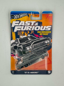 Hot Wheels - Fast & Furious - 67 El Camino 1/5