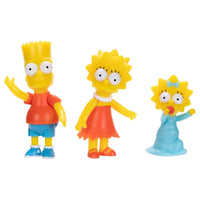The Simpsons -  Whole family and Pets (7 figs) - (6cm articulated minifigures)