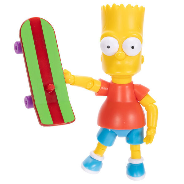 The Simpsons -  Bart with Skateboard (13cm)