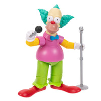 The Simpsons -  Krusty the Clown with Mic stand (13cm)