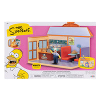 The Simpsons -  Krusty Burger Diorama / Set (With Krusty)