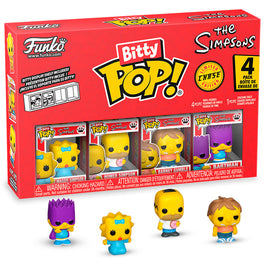 Funko - Bitty Pop - The Simpsons, Maggie Multipack (4)