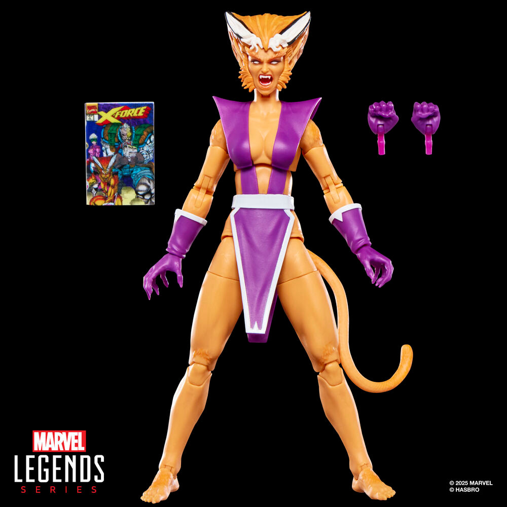 Marvel Legends - Feral, X-Force (Retro Card)