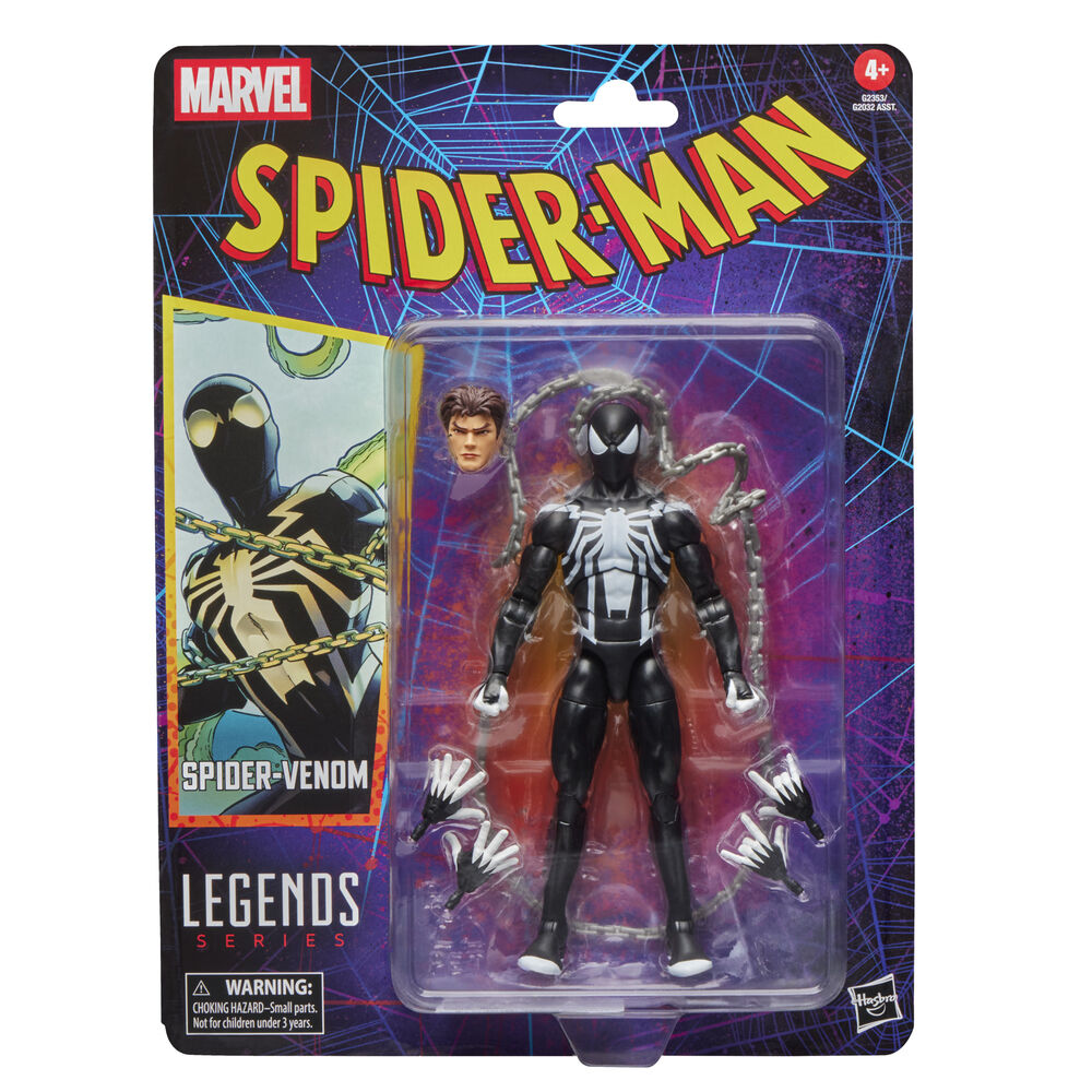 Marvel Legends - Spider-Venom (Retro Card)