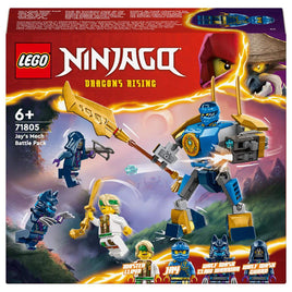 LEGO NINJAGO Jay’s Mech Battle Pack  Building Toy Set - 78 Pieces (71805)