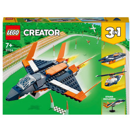 LEGO Creator 3 in 1 Supersonic Jet - 31126