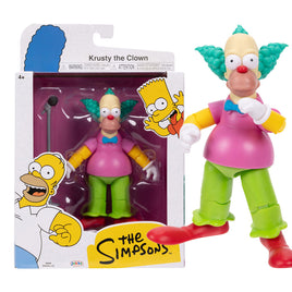 The Simpsons -  Krusty the Clown with Mic stand (13cm)