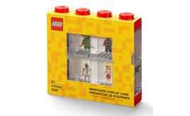 Lego Minifigure Red Display Case
