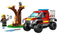 LEGO City 4x4 Fire Engine Rescue 60393 Building Toy Set (97 Pieces)