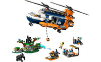 LEGO CITY Jungle Explorer Helicopter at Base Camp (60437)