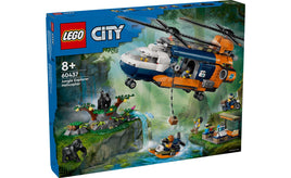 LEGO CITY Jungle Explorer Helicopter at Base Camp (60437)