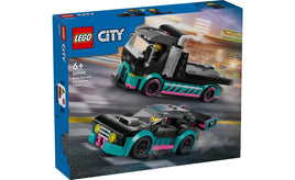 Lego City Race Car and Car Carrier Truck (60406)