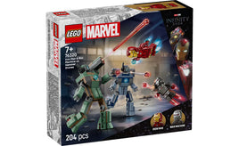 76320 - Marvel Superheroes - Iron Man And War Machine vs. Hammer Drones