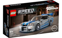 LEGO Speed Champions 2 Fast 2 Furious Nissan Skyline GT-R (R34) 76917 (319 Pieces)