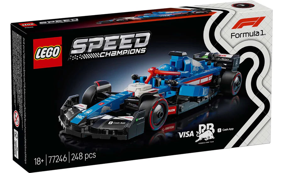 Lego Speed Champions - Visa Cash App Rb VCARB 01 F1 Race Car - (77246)