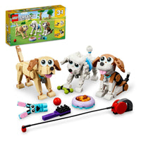 LEGO® Creator 3in1 Adorable Dogs 31137 Building Toy Set (475 Pieces)