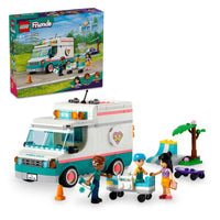 LEGO Friends Heartlake City Hospital Ambulance 42613 Building Toy Cars - 344 Pieces