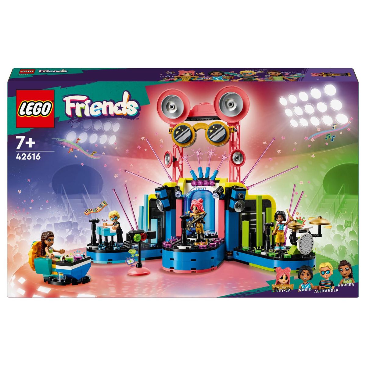 Zo&friends 6点セット LEGO Friends Heartlake City Music Talent Show 42616 Building Toy