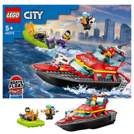LEGO City Fire Rescue Boat (60373)