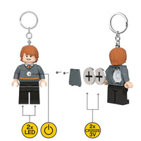 Lego Harry Potter Key Chain and Ledlight - Ron Weasley