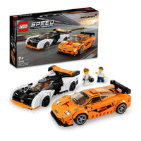 LEGO Speed Champions McLaren Solus GT and McLaren F1 LM 76918 Building Toy Cars (581 Pieces)