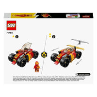 LEGO NINJAGO Kai’s Ninja Race Car EVO 71780 Building Toy Cars (94 Pieces)