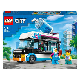 LEGO City Penguin Slushy Van 60384 Building Toy Set (194 Pieces)