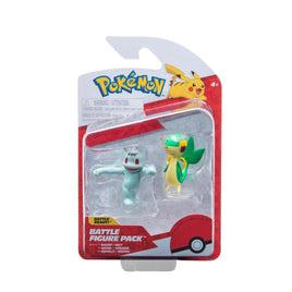 Pokemon - Battle Figure Pack - Machop and Snivy