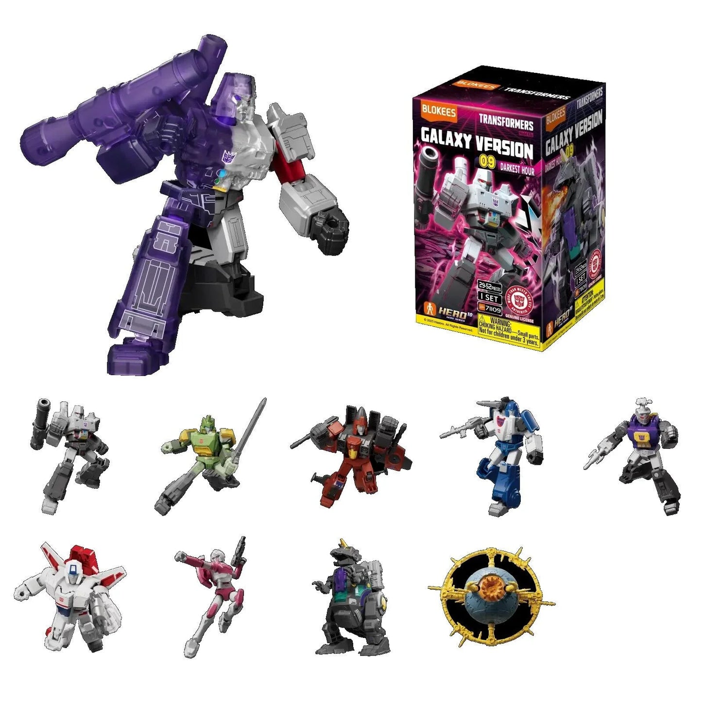 71109 - Transformers Galaxy Version - Darkest Hour, Series 9 (blind box)