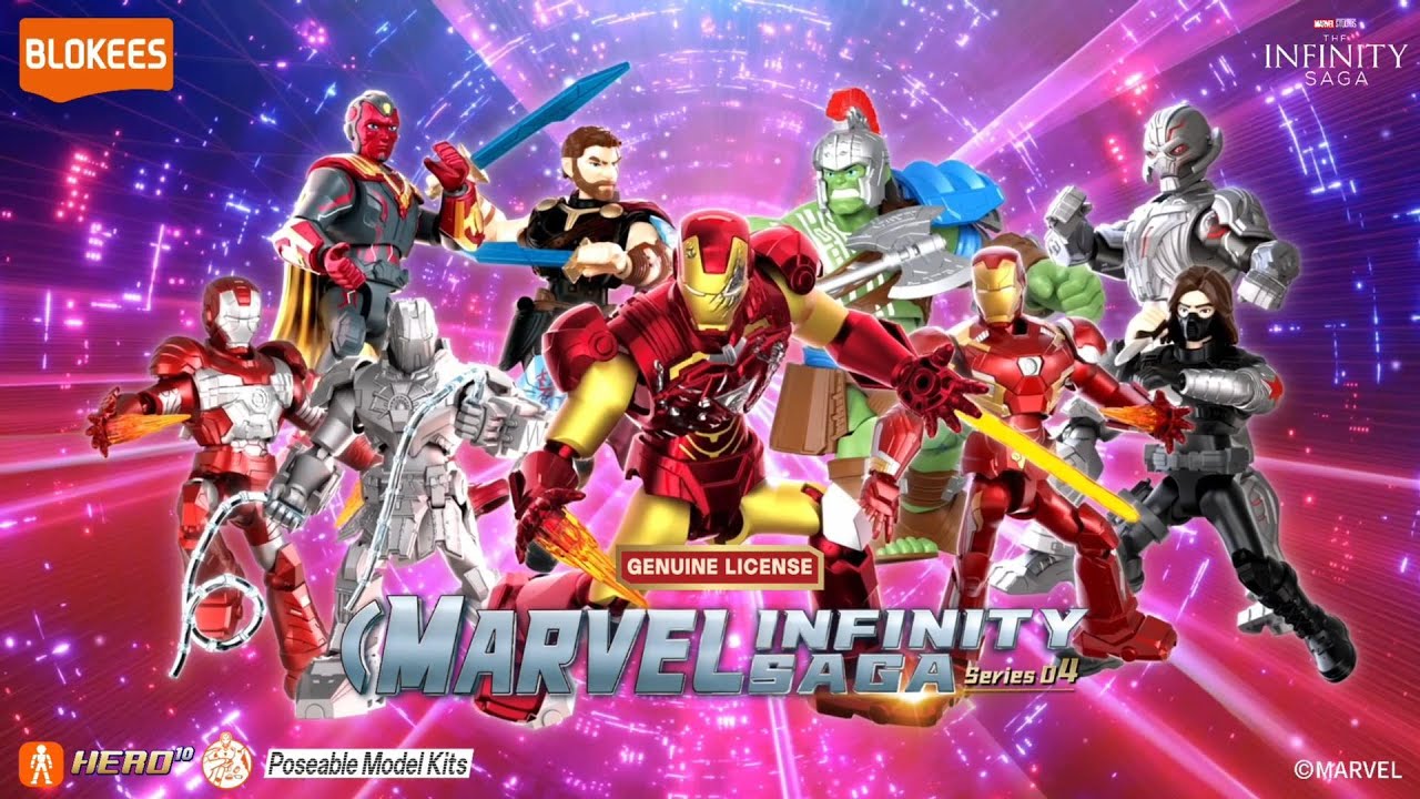 MARVEL - Infinity Saga Series 4 - (Blind Box) - (81114)