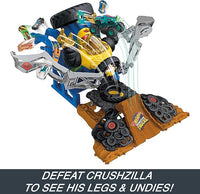 Hot Wheels - Monster Trucks Arena Smashers Mega Wrex vs Crushzilla and Gorzilla scale 1:64