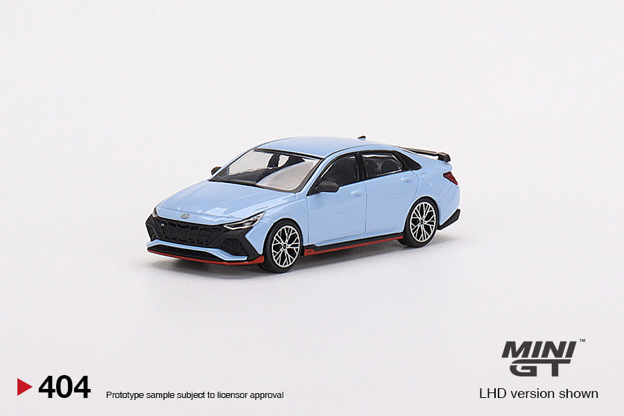 MINI GT 404 - Hyundai Elantra Performance Blue scale 1:64
