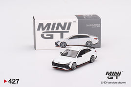 Mini GT 427 - Hyundai Elantra Ceramic White - Scale 1:64